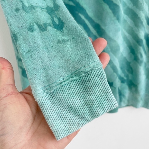 Soft Surroundings Turquoise Long Sleeves Sweatshirt Tunic Size Xsmall - Picture 7 of 16